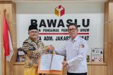 Bawaslu-Kemenag Jakarta Pusat teken MoU untuk tingkatkan literasi