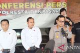 Polresta Denpasar tangkap WNA Inggris yang bawa 1,4 kilogram kokain