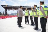 Polda DIY mengecek kesiapan Tol Purwomartani jelang arus mudik Lebaran