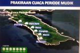 BMKG prediksi cuaca mudik Lebaran Sulsel didominasi hujan