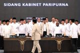 Prabowo minta jajaran kabinet beri contoh tak gelar "open house" mewah