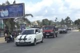Arus mudik Jalan Lintas Timur Sumatra Jambi-Riau ramai lancar