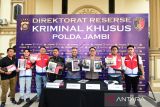 Polda Jambi ungkap kasus migas modus pelangsir solar subsidi di SPBU
