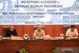 Peringatan Hari Buruh Internasional di Jakarta