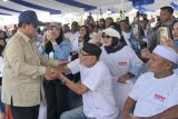 Prabowo tegaskan pemerintah hadir untuk nelayan di seluruh Indonesia