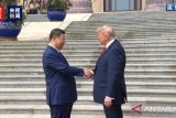 Presiden Xi sambut Presiden Trump di Balai Besar Rakyat, Beijing