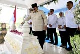 Usai resmikan museum, Prabowo berziarah ke makam Marsinah