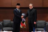 Sugiono bertemu Menlu Iran, tegaskan damai lewat diplomasi