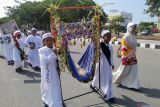 Pelajar Tapin tampilkan kreativitas di karnaval kemerdekaan