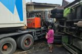 Kecelakaan beruntun di Jamin Ginting Sibolangit, empat rumah dan sekolah rusak