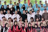 Wapres atensi siswa Sekolah Rakyat Banjarbaru terdampak kebakaran
