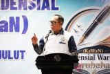 Bupati Jonius ajak insan pers perkuat sinergitas penyajian informasi edukatif di pelantikan KaWaN
