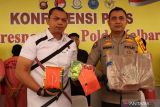 Polda Kalbar ungkap dua kasus narkotika dengan BB hampir 2 kilogram