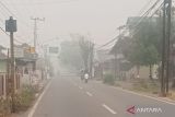 Kabut asap pekat selimuti wilayah HST