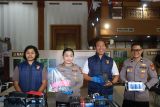 Polres Jembrana tangkap lima orang komplotan pencuri baterai tower komunikasi