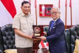 Menhan Sjafrie bahas penguatan pertahanan dengan Dubes Jepang