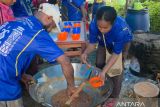 DPMK Papua Barat latih warga Kampung Uriemi olah nipah jadi gula merah