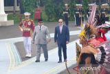 Presiden Prabowo terima  Presiden Mesir Abdel Fattah Al-Sisi di Istana Merdeka