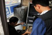 MESIN ATM DIBAKAR