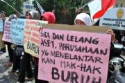 Demo Karyawan PT Gimmil Bintan