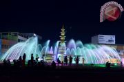 Bundaran Air Mancur Masjid Agung Palembang