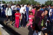 Jalan Santai Pemuda/Foto Rusdianto