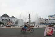 Bundaran Air Mancur beroperasi