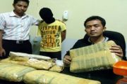 Sita 3,8 Kg Ganja/Foto Rusdianto