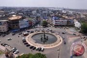 Perbaikan Kolam Bundaran Air Mancur
