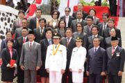 Foto bersama pejabat Minut
