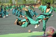 ketangkasan karate tni
