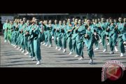ketangkasan karate tni