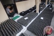 Pendataan Ribuan Selongsong Mortir