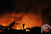 KEBAKARAN PASAR HARTACO MAKASSAR