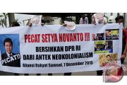 Unjuk rasa pecat Setya Novanto