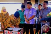 Peresmian Kafe Terapung Rahan Untung