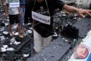 REKONTRUKSI SISWA BAKAR SEKOLAH