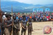 Anak-anak peserta Festival Budaya Lembah Baliem