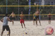 Menjelang Tes Event Volly Pantai