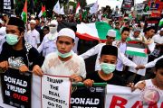 Demo Peduli Palestina 