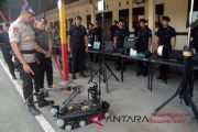Kunjungan kerja Dankor Brimob