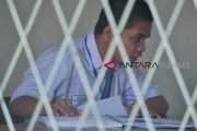 Ujian Nasional Siswa Tuna Netra di Palembang