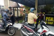 Polisi periksa ketat tamu Polresta Palembang