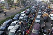 Kemacetan di Jembatan Ampera