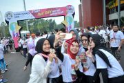 Keseruan Fun Run Road to Asian Games
