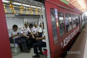 Operasional LRT Palembang