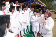 BUMN Hadir - Sinergi BUMN kibarkan merah putih di Natuna