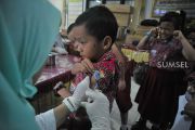 Target pemberian Vaksin MR Sumsel