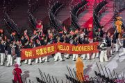 Defile Kontingen Atlit Asian Para Games 2018