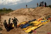 Pemakaman Massal Korban Gempa Palu 